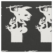 Tissu Saint Michael et Dragon (en blanc) (Fermer)