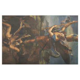 Tissu Saint Michael Vanquishing Satan