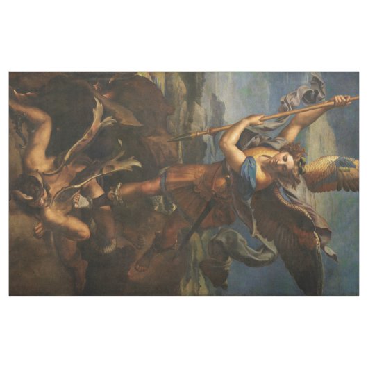Tissu Saint Michael Vanquishing Satan (Yard)