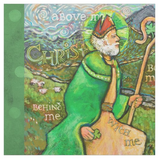 Tissu Saint Patrick Fabric (Échantillon)