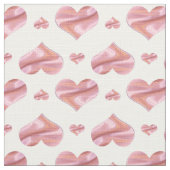 Tissu Saint-Valentin. Coeurs (Détail)
