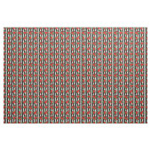 Tissu Saint-Valentin rayures verticales roses rouges rom (Yard)