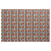 Tissu Saint-Valentin rayures verticales roses rouges rom (Fat Quarter)