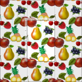 Tissu Salade de fruits (Carreau)