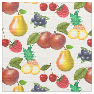 Tissu Salade de fruits