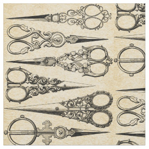 Tissu Salon de coiffure pour coiffeurs Vintages