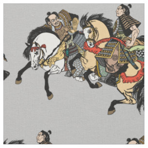 Tissu samouraï japonais
