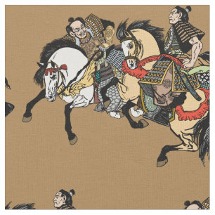 Tissu samouraï japonais
