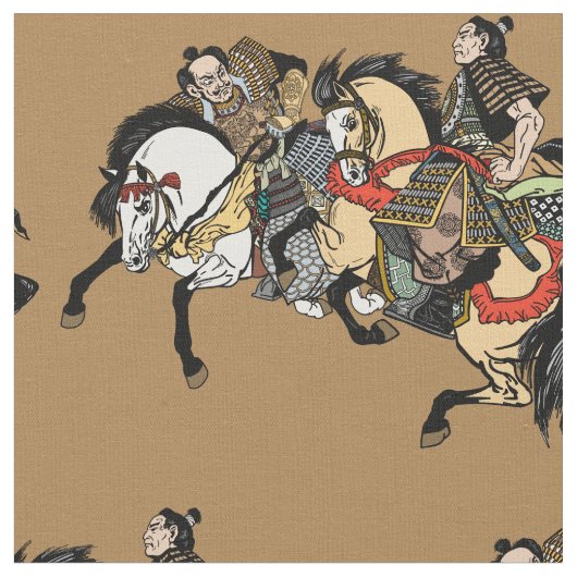 Tissu samouraï japonais (Fermer)