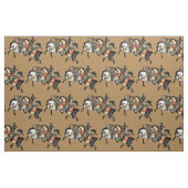 Tissu samouraï japonais (Fat Quarter)