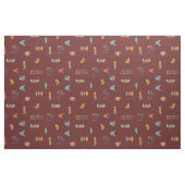 Tissu Sangria Texturée Moderne Milieu de Siècle (Fat Quarter)