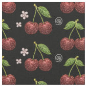 Tissu sans couture Cerise Pailletée (Fermer)