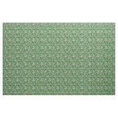 Tissu santa claus noël manat vert (Yard)