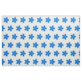 Tissu Saphir bleu azur conception géométrique (Yard)