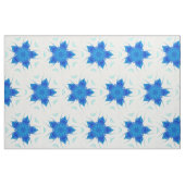 Tissu Saphir bleu azur conception géométrique (Fat Quarter)