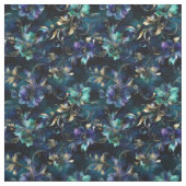 Tissu Sapphire Botanica (Échantillon)