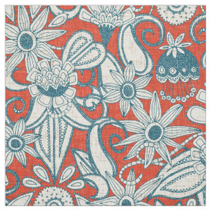 Tissu sarilmak feu orange