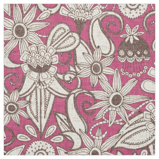 Tissu sarilmak rose brun (Échantillon)