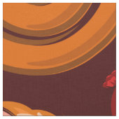 Tissu Saucisses et motif de viande (Fermer)