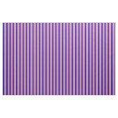 Tissu Saumon, Bleu et Jaune clair rayures (Yard)