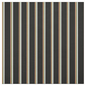 Tissu Saumon clair, vert foncé, blanc et noir (Échantillon)