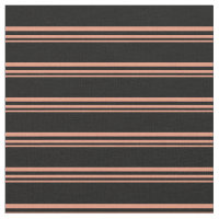 Saumon foncé et Motif de traits/lignes noirs