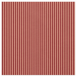 Tissu Saumon foncé et rayures colorées marron