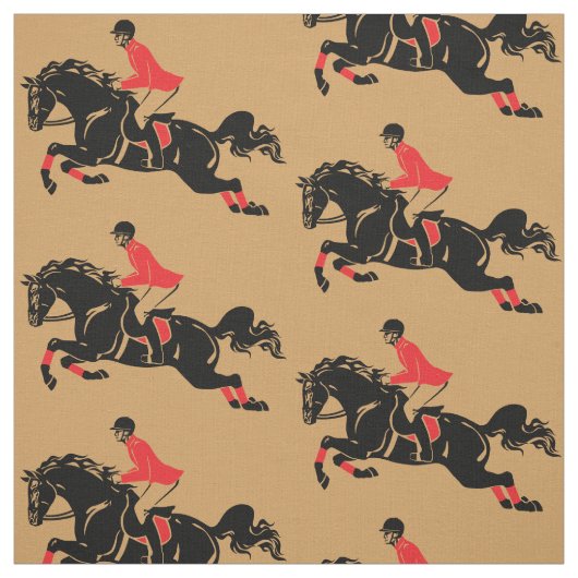 Tissu saut équestre (Échantillon)