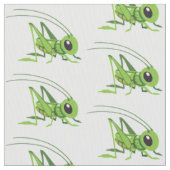 Tissu sauterelle de dessin animé (fermé)
