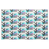 Tissu Sauvage au sujet de l'acclamation (Fat Quarter)