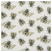 Tissu Sauvez l'abeille de miel (Échantillon)