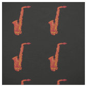 Tissu Saxophone (Échantillon)