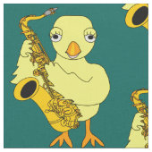 Tissu Saxophone Chick (Fermer)