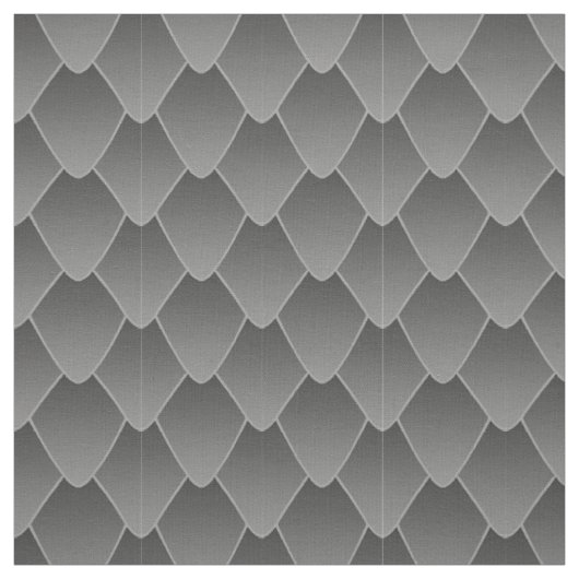 Tissu Scales de dragon gris (Échantillon)