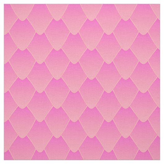 Tissu Scales de dragons roses Peony (Échantillon)