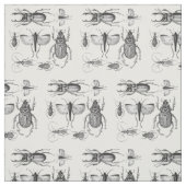 Tissu Scarabées et insectes (Échantillon)