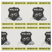 Tissu Scène du crime de police (Échantillon)