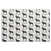 Tissu Schipperke en silhouette (Fat Quarter)