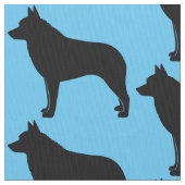 Tissu Schipperke en silhouette (fermé)