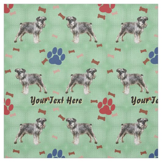 Tissu Schnauzer Art (Échantillon)