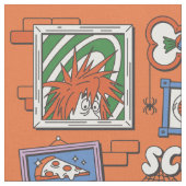 Tissu Scooby-Doo Wall of Halloween Picture Frames (Fermer)