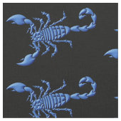 Tissu Scorpion bleu (Fermer)