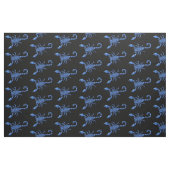Tissu Scorpion bleu (Fat Quarter)
