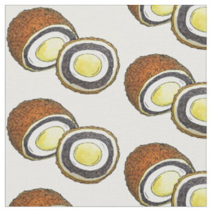 Tissu Scotch Egg Royaume-Uni British Food Yorkshire Angl