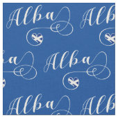 Tissu Scottish Flag Heart, Alba, Scots Gaelic (Fermer)