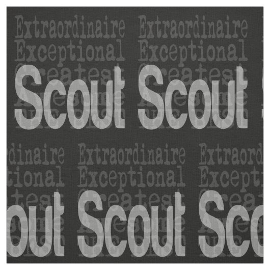 Tissu Scout Extraordinaire (Échantillon)