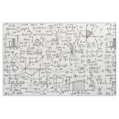 Tissu scribbles mathématiques (Fat Quarter)