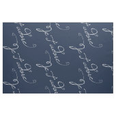 Tissu Script français (Fat Quarter)