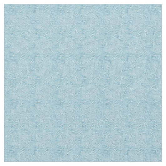Tissu Sculpture bleue texturée dessin à répétition (Fermer)