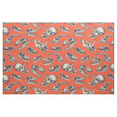 Tissu Sculptures d'Orange & Navy (Fat Quarter)